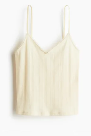 H&M Canotta con spalline sottili