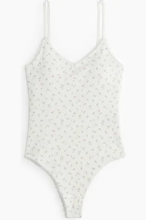 H&M Body traforato con coppe imbottite