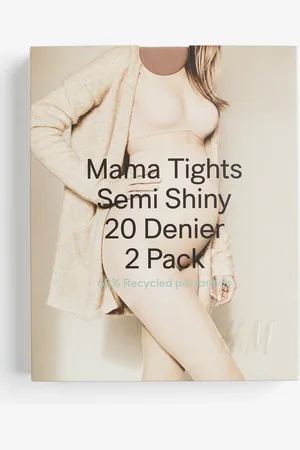 H&M MAMA Collant 20 den, 2 pz