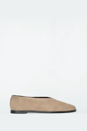 H&M BALLERINE IN PELLE SCAMOSCIATA