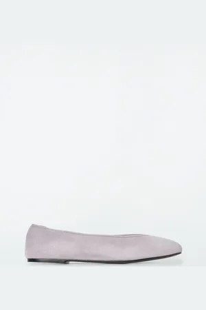 H&M BALLERINE IN PELLE SCAMOSCIATA