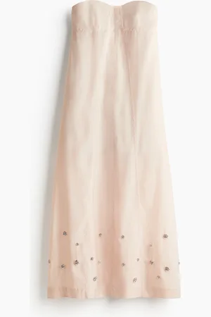 H&M Abito a fascia decorato