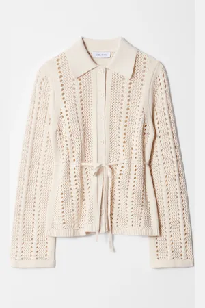 H&M Cardigan in maglia pointelle