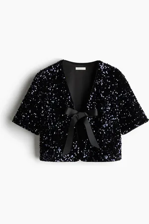 H&M Camicetta con paillettes