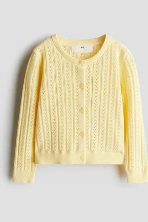 H&M Cardigan in cotone traforato