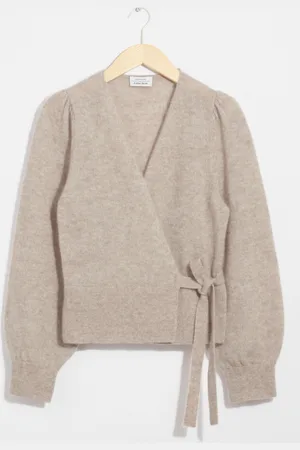 H&M Cardigan a portafoglio in misto mohair