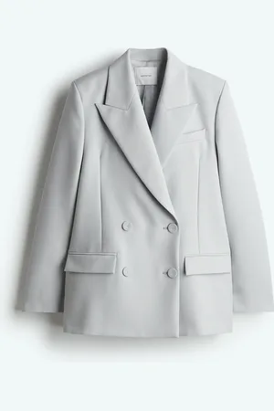 H&M Blazer oversize in misto lana