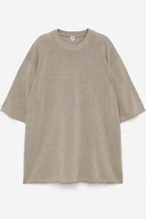 H&M Linen-Cotton Blend T-Shirt