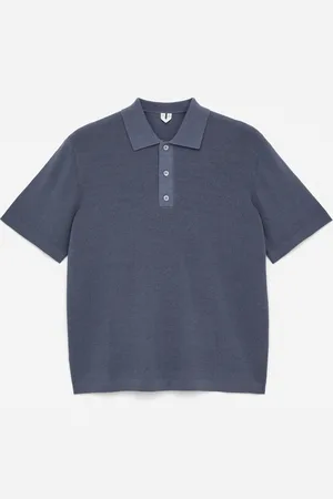H&M Fine-Knit Polo Shirt