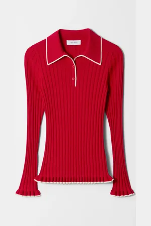 H&M Polo con lavorazione a coste