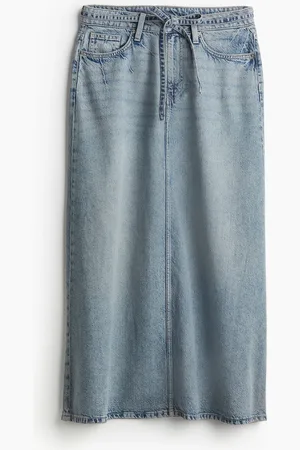H&M Gonna in denim Feather Soft