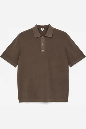 H&M Fine-Knit Polo Shirt