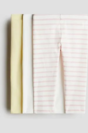 H&M Leggings in cotone 3 pezzi