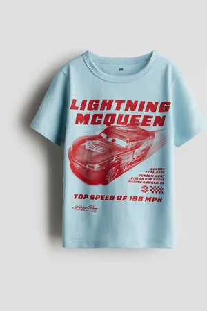 H&M T-shirt in cotone fantasia
