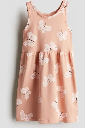H&M Abito in cotone fantasia