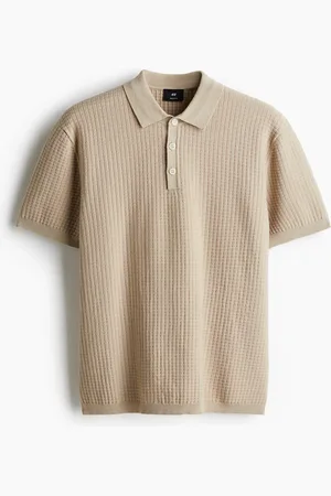 H&M Polo in maglia strutturata Regular Fit