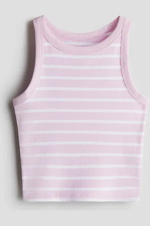 H&M Canotta in cotone a coste