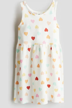 H&M Abito in cotone fantasia
