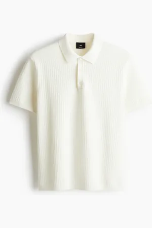 H&M Polo in maglia strutturata Regular Fit