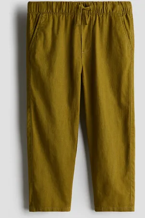 H&M Pantaloni in misto lino