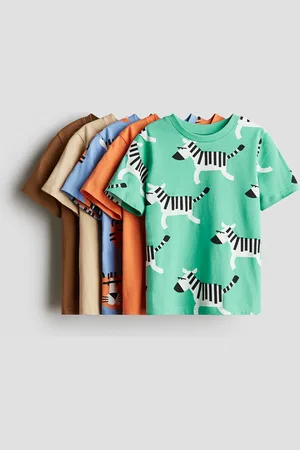H&M T-shirt in jersey 5 pezzi