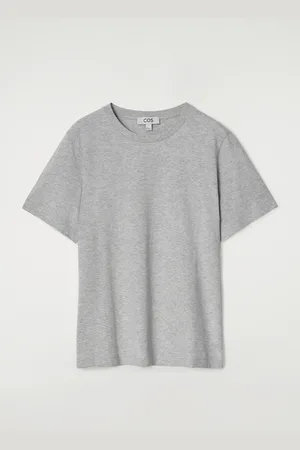 H&M T-SHIRT GIROCOLLO IN COTONE