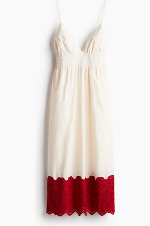 H&M Abito con sangallo