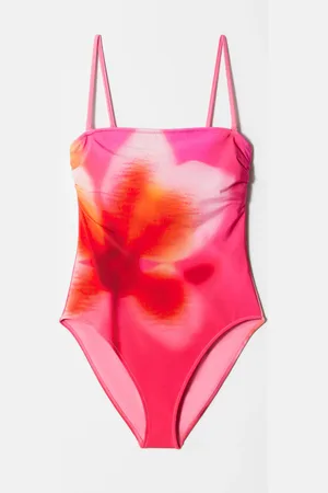 H&M Costume da bagno con spalline e scollo dritto