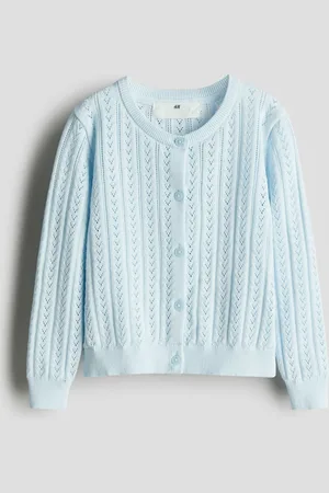 H&M Cardigan in cotone traforato