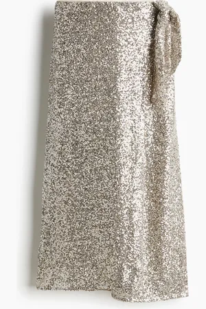 H&M Gonna incrociata con paillettes