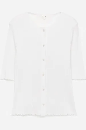 H&M Pointelle Cotton Cardigan
