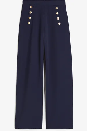 H&M Pantaloni con bottoni davanti