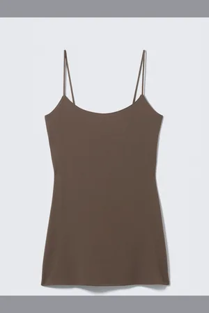 H&M Mini abito sottoveste con spalline sottili
