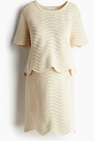 H&M MAMA Set 2 pezzi in maglia traforata