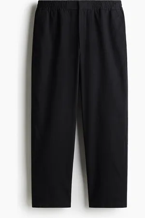H&M Pantaloni in twill di misto cotone Relaxed Fit