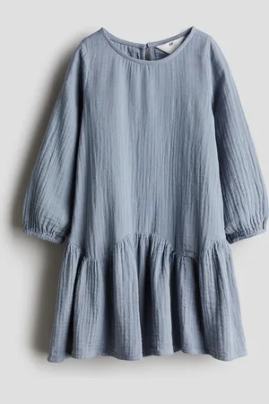 H&M Abito in tessuto di cotone