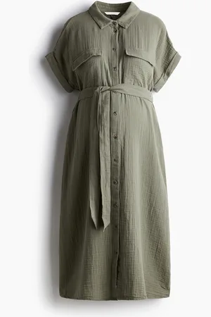 H&M MAMA Chemisier in mussola