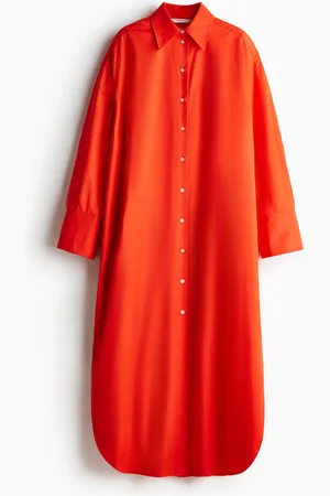 H&M Chemisier oversize in cotone