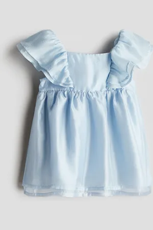 H&M Abito in satin con volant