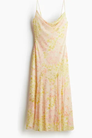 H&M Abito in mesh con spalline sottili