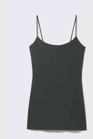 H&M Mini abito sottoveste con spalline sottili