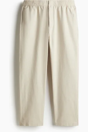 H&M Pantaloni in twill di misto cotone Relaxed Fit