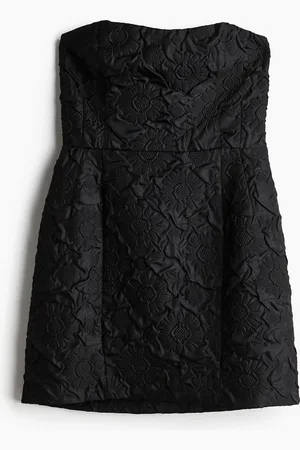 H&M Miniabito con motivo a rilievo