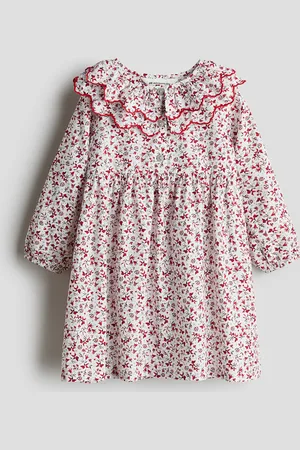 H&M Abito in popeline con colletto