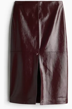 H&M Gonna a tubino con coating