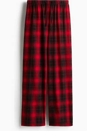 H&M Pantaloni da pigiama in flanella di cotone