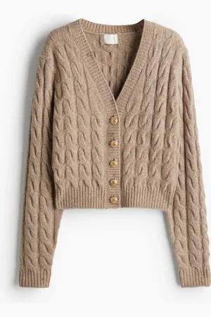 H&M Cardigan in maglia a trecce