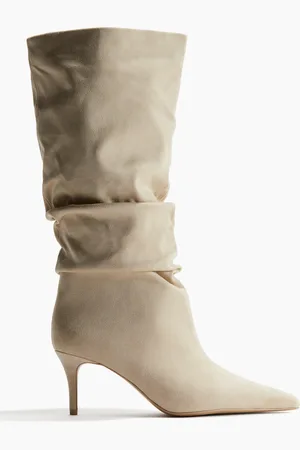 H&M Stivali con gambale arricciato