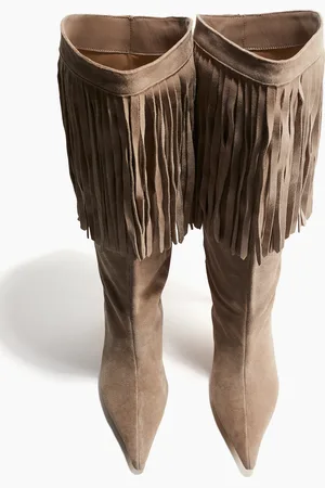H&M Stivali scamosciati al ginocchio