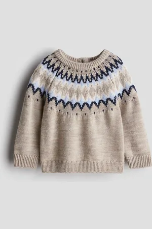 H&M Pullover in maglia di lana jacquard